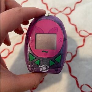 Vintage Playmates Purple Talking Nano Kitty 1997